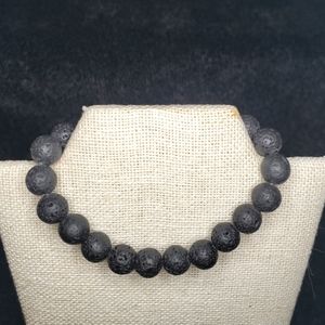 Lava stone bracelet